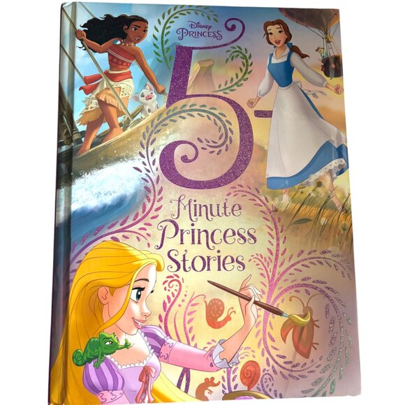 Disney Princess 5-Minute Princess Stories (5-Minute Stories) - Hardcover - Picture 1 of 3